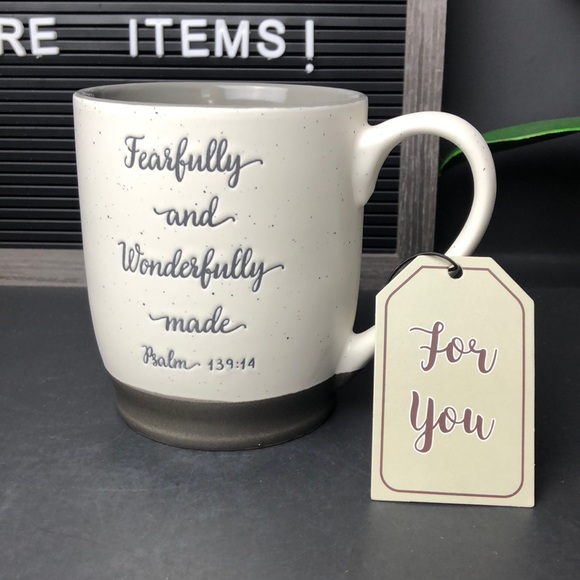 Fearfully and wonderfully made mug - Picture 2 of 9